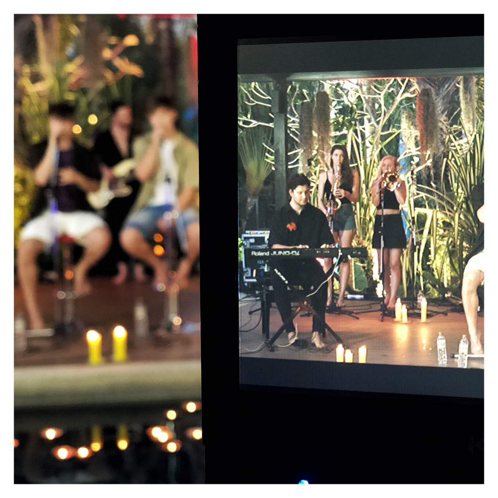 Akustik-Session im Candle light