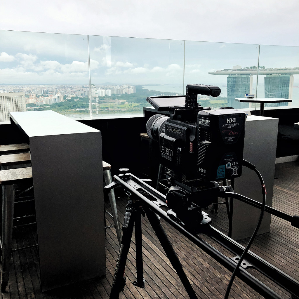 Kamera rollt ... and action!